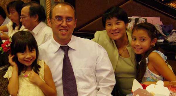 Jada, David, Lisa, and Bryanna Lansing