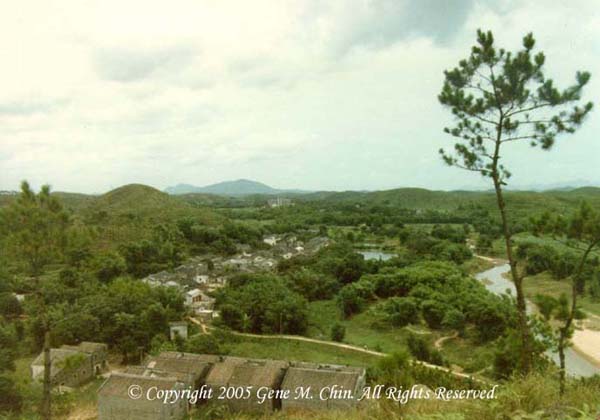 河清里 Heqing Hamlet in 1985 photographed by Gene